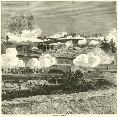 Esplosione della miniera, luglio 1864 da American School