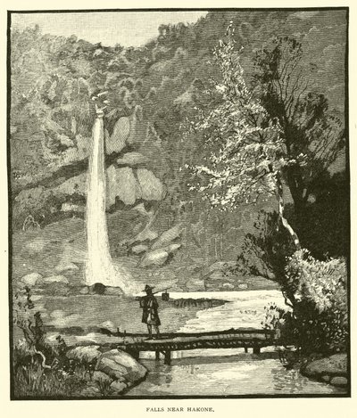 Cascate vicino a Hakone da American School