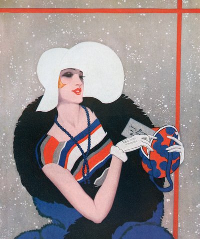 Flapper alla moda in viaggio verso una festa da American School