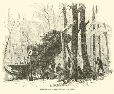 Fire-proof dove cadde Sedgwick, maggio 1864 da American School