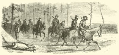 Foraggiatori in partenza, marzo 1865 da American School