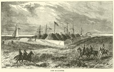 Forte McAllister, novembre 1864 da American School