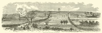 La Grande Divisione di Franklin attraversa il Rappahannock, dicembre 1862 da American School