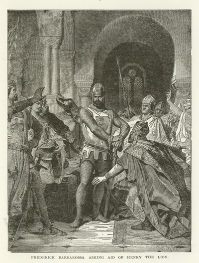 Federico Barbarossa chiede aiuto a Enrico il Leone da American School