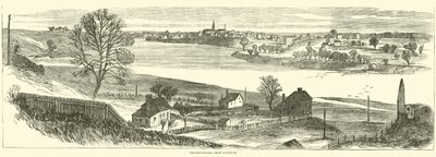 Fredericksburg, da Falmouth, novembre 1862 da American School