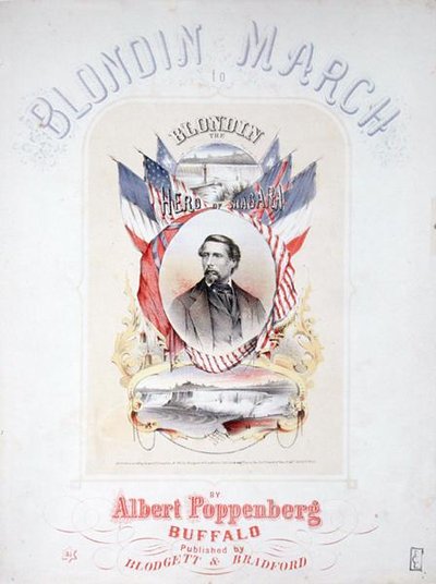 Copertina del frontespizio della partitura di 