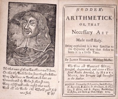 Frontespizio e pagina del titolo di Hodder