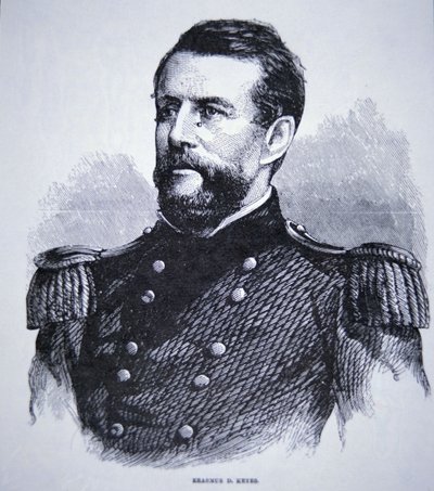 Generale Erasmus Keyes (1810-95) da American School