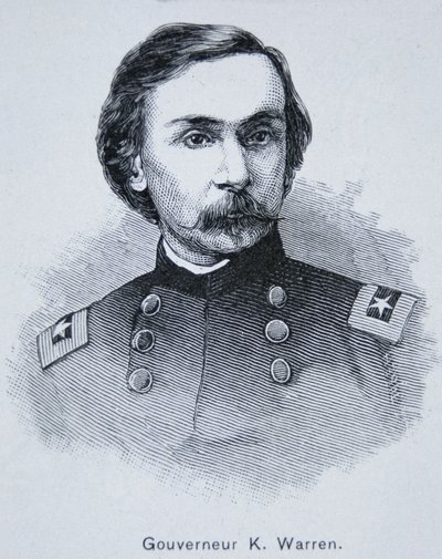 Generale Gouverneur Kemble Warren (1830-82) da American School