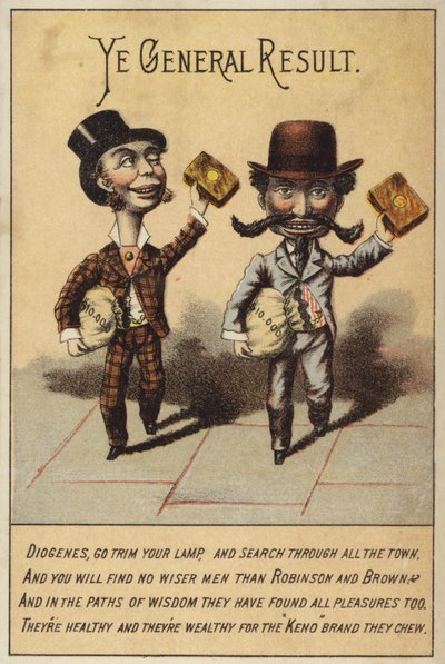 Gentiluomini con tabacco, Robinson e Brown da American School