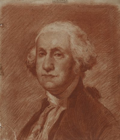 George Washington, inizio XIX secolo (matita conté su carta vergata) da American School