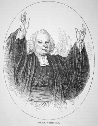 George Whitefield (1714-70) da American School