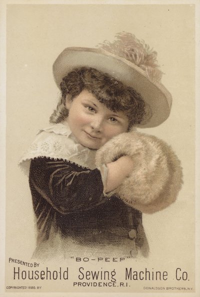 Ragazza con manicotto, Bo-Peep da American School