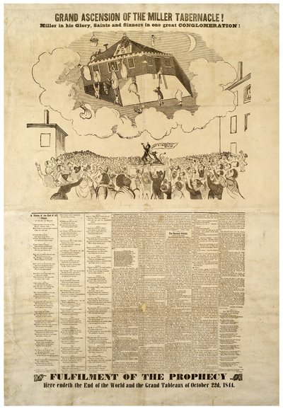 Grande ascensione del tabernacolo di Miller! : Miller nella sua gloria, santi e peccatori in una grande conglomerazione! da American School