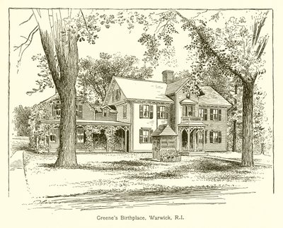 Luogo di Nascita di Greene, Warwick, R.I da American School
