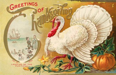 Saluti di ringraziamento (litografia a colori) da American School