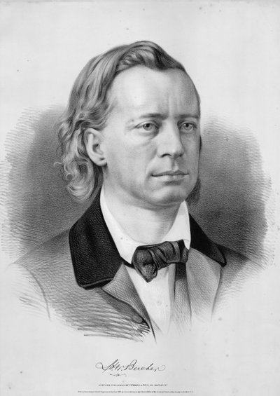 H. W. Beecher, pub. da Currier & Ives, 1860 da American School