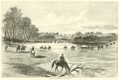 Il corpo di Hancock attraversa il Rapidan, maggio 1864 da American School