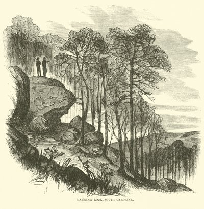 Hanging Rock, Carolina del Sud, febbraio 1865 da American School