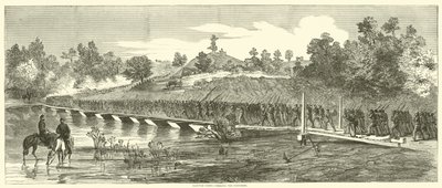 Hanover Ferry, attraversamento del Pamunkey, giugno 1864 da American School