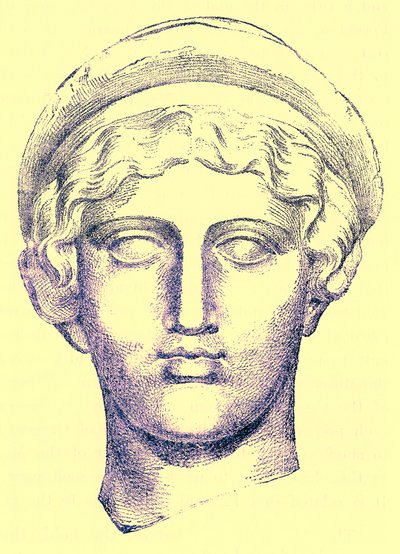 Ebe, illustrazione da History of Greece di Victor Duruy, pubblicato nel 1890 da American School