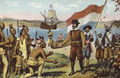 Henry Hudson sbarca a Manhattan da American School