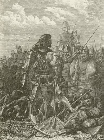 Enrico V alla battaglia di Agincourt da American School