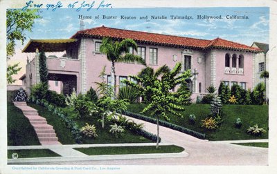 Casa di Buster Keaton e Natalie Talmadge a Hollywood, 1930 da American School