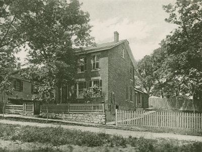 Casa di Ulysses S Grant nel 1861 da American School