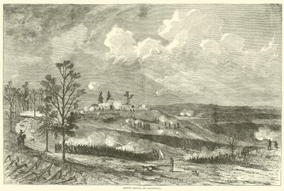 Attacco di Hood su Allatoona, ottobre 1864 da American School