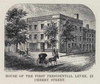 Casa del primo ricevimento presidenziale, in Cherry Street da American School