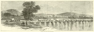 Il corpo di Howard attraversa il Chattahoochee, luglio 1864 da American School
