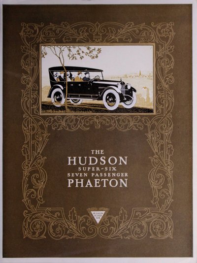 Hudson Super-Six Phaeton sette passeggeri, 1923 da American School