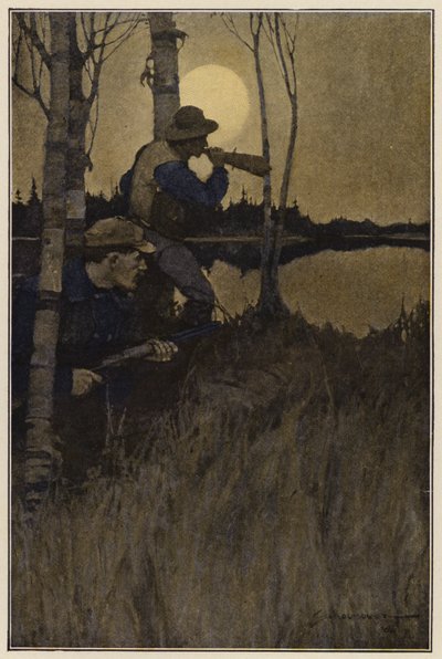 Illustrazione per Giorni di riposo e altre divagazioni (litografia a colori) da American School