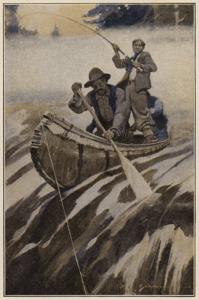 Illustrazione per Giorni di riposo e altre divagazioni (litografia a colori) da American School