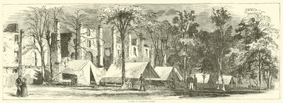 In campo a Warrenton Springs, ottobre 1863 da American School