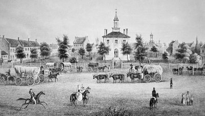 Independence, Missouri, c.1850 da American School