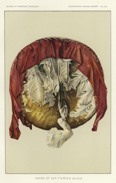 Interno dello scudo di Set-Taintes da American School