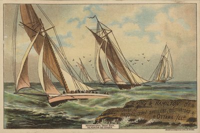 Regata internazionale, The Puritan e Genesta da American School