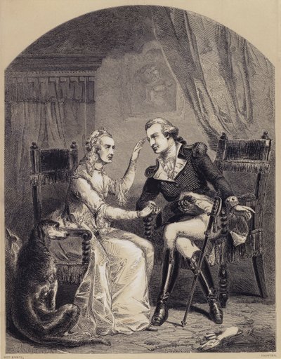 Colloquio tra George Washington e sua madre dopo la Rivoluzione da American School