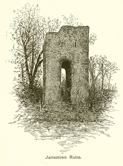 Rovine di Jamestown da American School