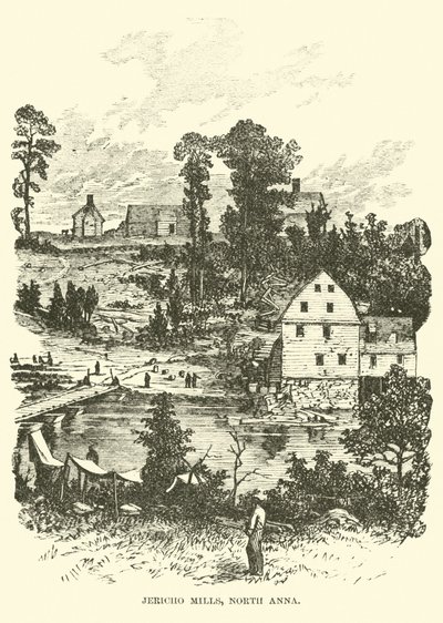 Jericho Mills, North Anna, maggio 1864 da American School