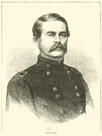 John Buford, luglio 1863 da American School