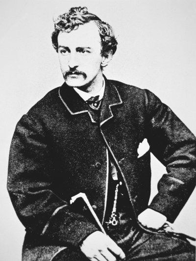 John Wilkes Booth, assassino di Abraham Lincoln da American School
