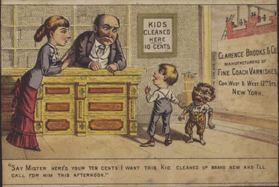 Bambini puliti qui da American School