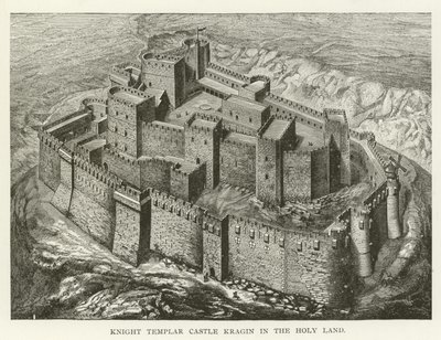 Castello dei Cavalieri Templari a Kragin in Terra Santa da American School