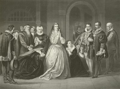 Ultimi momenti di Maria, regina di Scozia, 1587 da American School