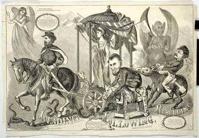 Guidare, seguire, ribellarsi, 1864 da American School