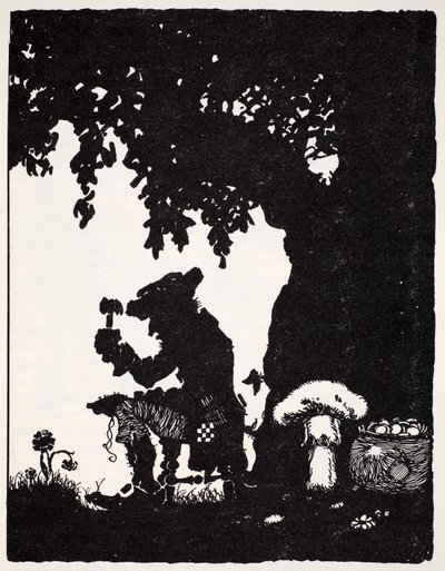 Leprechaun, da La guida mondiale a gnomi, fate, elfi e altri piccoli esseri di Thomas Keightley, pubblicato nel 1880 da American School