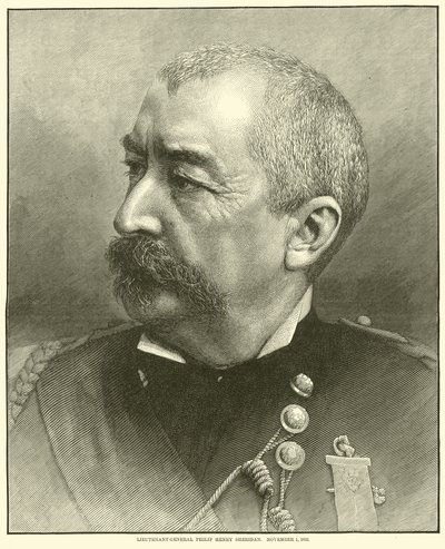 Tenente generale Philip Henry Sheridan, 1 novembre 1883, maggio 1864 da American School